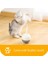 Kedi Yavru Topu Oyuncak Otomatik Yemek Tedavi Dağıtıcı Fırıldak Kedi Oyuncak Pet Teaser Değnek Tüylü Interaktif Kendinden Dönen Top Kedi Oyuncakları (Pembe) (Yurt Dışından) 2