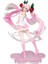 23 cm Anime Pembe Sakura Hayalet Pvc Aksiyon Figürler (Yurt Dışından) 1