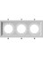 3'lü AR111 Beyaz Boş Kasa Armatür 1
