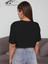 Crop Siyah Tshirt 5