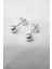 4 mm Gümüş Top Küpe 3