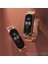 Xiaomi Mi Band 7 Uyumlu Kordon Metal Hasır Çelik Örgülü Klipsi Kayış Ayarlanır Rose Gold 5