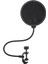 Stüdyo Mikrofon Pop Filtre - Pop Filter Gürültü Engelleyici 2