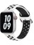 Apple Watch 7-6-Se-5-4-3-2 Seri (42/44/45) mm Uyumlu Yumuşak Çelik Tokalı Delikli Silikon Kordon 2