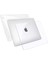 Apple Macbook Pro 13 M1-m2 Çip 2020/2022 A2251-a2289-a2338-a1706-a1708-a2159 Şeffaf Parlak Kristal Kapak 4