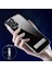 iPhone 13 Pro Max Kılıf Standlı Şeffaf Silikon Zore L-Stand Kılıf 4