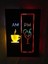 Gündüz-Gece Temalı LED Işıklı Ahşap Tablo 50X33CM 3