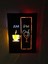 Gündüz-Gece Temalı LED Işıklı Ahşap Tablo 50X33CM 4