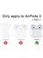 Sevimli Avakado Airpods 3.nesil Uyumlu Silikon Koruma Kılıf 4