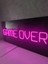 Game Over Gamer Neon LED Tabela Dekoratif Aydınlatma 1