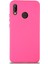 Xiaomi Redmi Note 7 Pro Kapak Içi Kadife Kamera Korumalı Lansman Silikon Kılıf - Neon Pembe 1