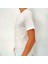 Erkek Beyaz T-Shirt Bisiklet Yaka Basic 2