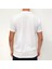 Erkek Beyaz T-Shirt Bisiklet Yaka Basic 3
