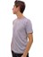 Erkek Gri T-Shirt Bisiklet Yaka Basic 2