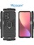 Xiaomi Redmi Note 11T Pro Plus Batman Serisi Yüzük Standlı Armor Kılıf - Siyah 3