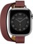 Hermes Kordon Attelage Model Apple Watch 44/45/46/49 mm Uyumlu (Logolu) 2