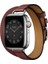 Hermes Kordon Attelage Model Apple Watch 44/45/46/49 mm Uyumlu (Logolu) 3