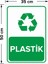 Geri Dönüşüm Plastik Levhası - Sac Malzeme 35X50 cm 2