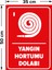 Yangın Hortumu Dolabı Levhası - Dekote Malzeme 35X50 cm 2