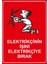 Elektirikçinin Isini Elektirikçiye Bırak Levhası - Dekote Malzeme 25X35 cm 2