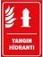 Yangın Hidrantı Levhası - Dekote Malzeme 35X50 cm 1