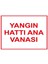 Yangın Hattı Ana Vanasi Levhası - Dekote Malzeme 50X70 cm 1