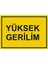Yüksek Gerilim Levhası - Dekote Malzeme 50X70 cm 1