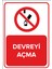 Devreyi Açma Levhası - Dekote Malzeme 50X70 cm 1
