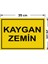 Kaygan Zemin Levhası - Dekote Malzeme 25X35 cm 2