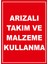 Arızalı Takım ve Malzeme Kullanma Levhası - Dekote Malzeme 35X50 cm 1