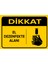 Dikkat El Dezenfekte Alanı Levhası - Dekote Malzeme 50X70 cm 1