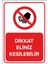 Dikkat Eliniz Kesilebilir Levhası - Dekote Malzeme 50X70 cm 1