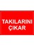 Takılarını Cıkar Levhası - Sac Malzeme 35X50 cm 1