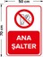 Ana Şalter Levhası - Sac Malzeme 50X70 cm 2
