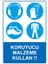 Koruyucu Malzeme Kullan Levhası - Sac Malzeme 50X70 cm 1