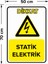 Statik Elektrik Levhası - Dekote Malzeme 50X70 cm 2
