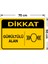 Dikkat Gürültülü Alanı Levhası - Dekote Malzeme 50X70 cm 2