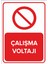 Çalışma Voltajı Levhası - Sac Malzeme 50X70 cm 1