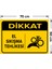 Dikkat El Sıkışma Tehlikesi Levhası - Dekote Malzeme 50X70 cm 2