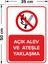 Açık Alev ve Ateşle Yaklaşma Levhası - Sac Malzeme 35X50 cm 2