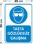 Taşta Gözlüksüz Çalışma Levhası - Dekote Malzeme 25X35 cm 2