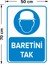 Baretini Tak Levhası - Dekote Malzeme 50X70 cm 2