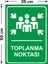 Toplanma Noktası Levhası - Dekote Malzeme 35X50 cm 2