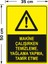 Makine Çalışırken Elleme Temizlik Yapma Yaglama Levhasi - Dekote Malzeme 35X50 cm 2