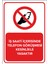 Iş Saati Içerisinde Telefon Görüşmesi Kesinlikle Yasaktır Levhası - Dekote Malzeme 35X50 cm 1