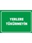 Yerlere Tükürmeyin Levhası - Dekote Malzeme 50X70 cm 1