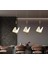 Elegance Butterfly Modern Kelebek Tasarım Üçlü Sarkıt LED Avize Sıralı Yemek Masası Gold Sarı 3