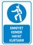 Emniyet Kemeri Hayat Kurtarır Levhası - Sac Malzeme 50X70 cm 1
