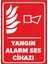 Yangın Alarm Ses Cihazı Levhası - Dekote Malzeme 50X70 cm 1