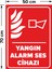 Yangın Alarm Ses Cihazı Levhası - Dekote Malzeme 50X70 cm 2
